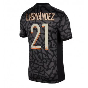Paris Saint-Germain Lucas Hernandez #21 Tredjetröja 2023-24 Kortärmad